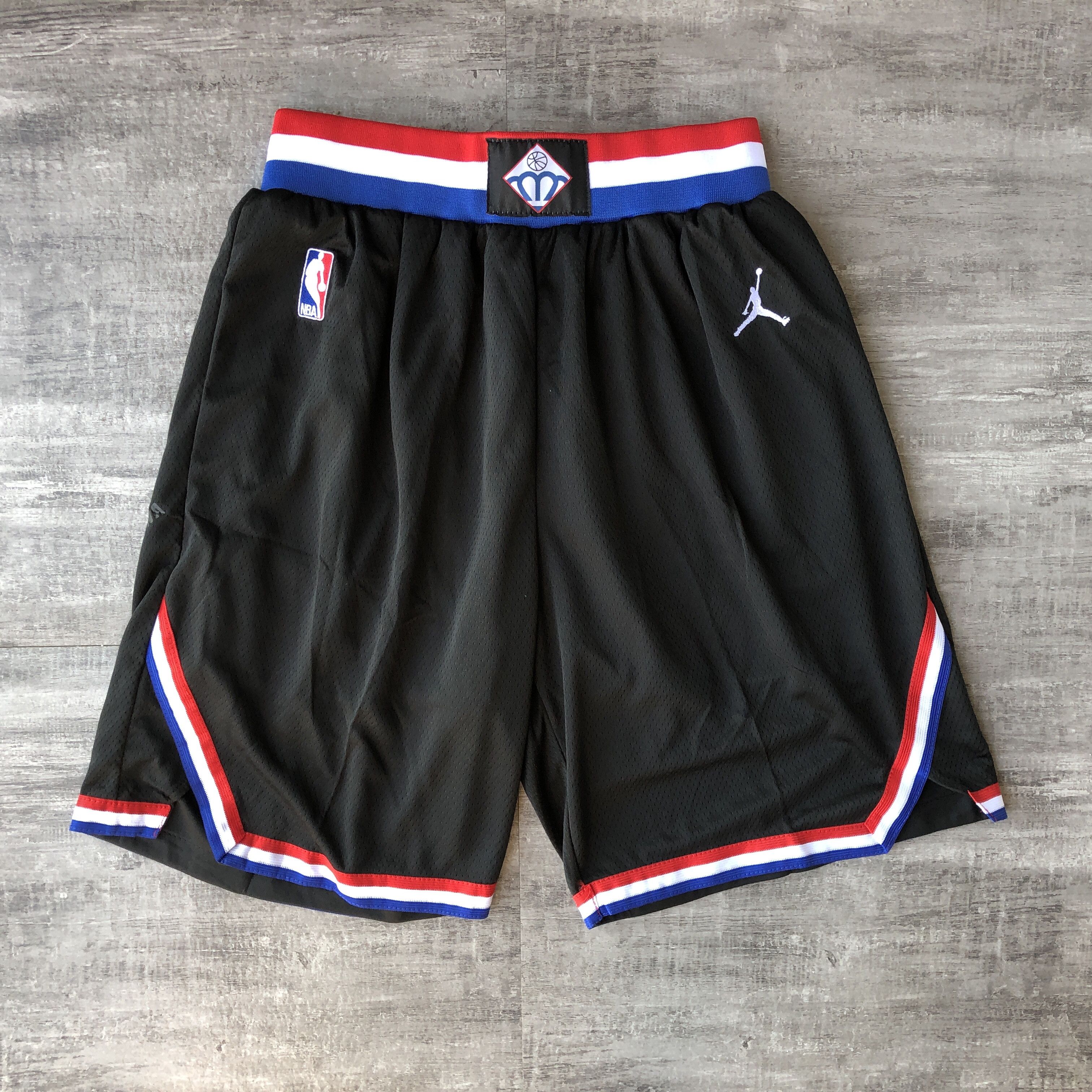 Men NBA 2019 all star Black Shorts 0416